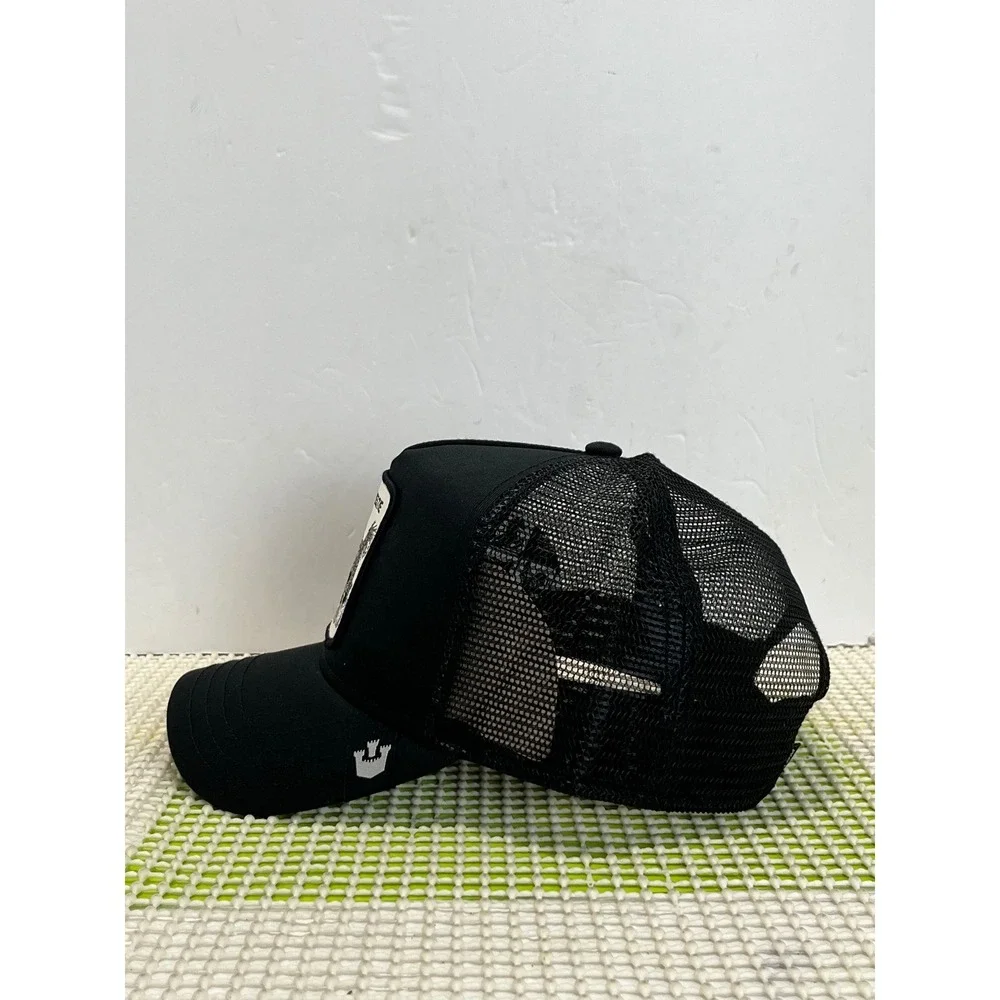 Goorin Bros The Farm Bestie Dog Trucker Hat Black Snapback 101-1782 MSRP$40 NEW